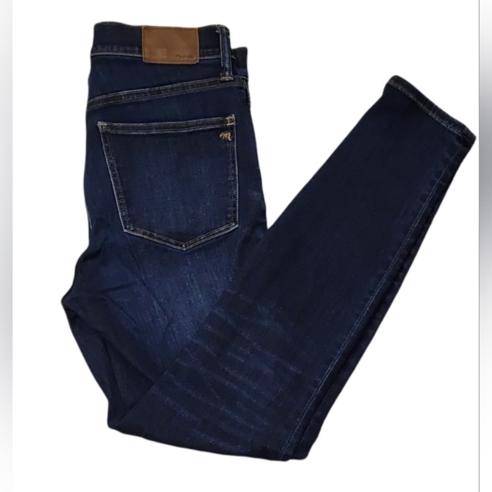 Madewell high rise skinny Dark wash jeans, size 28